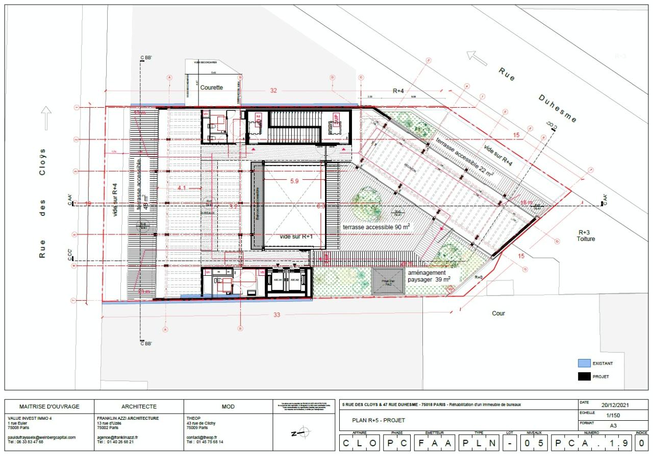 Bureau Paris 3710m² Location bureau Paris OLBUR2107091 49